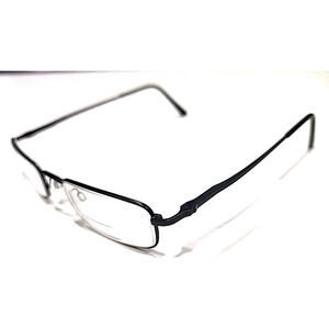 Randolph RE Elite Black Rectangle Unisex Eyeglasses Frame 50-19 145 Italy